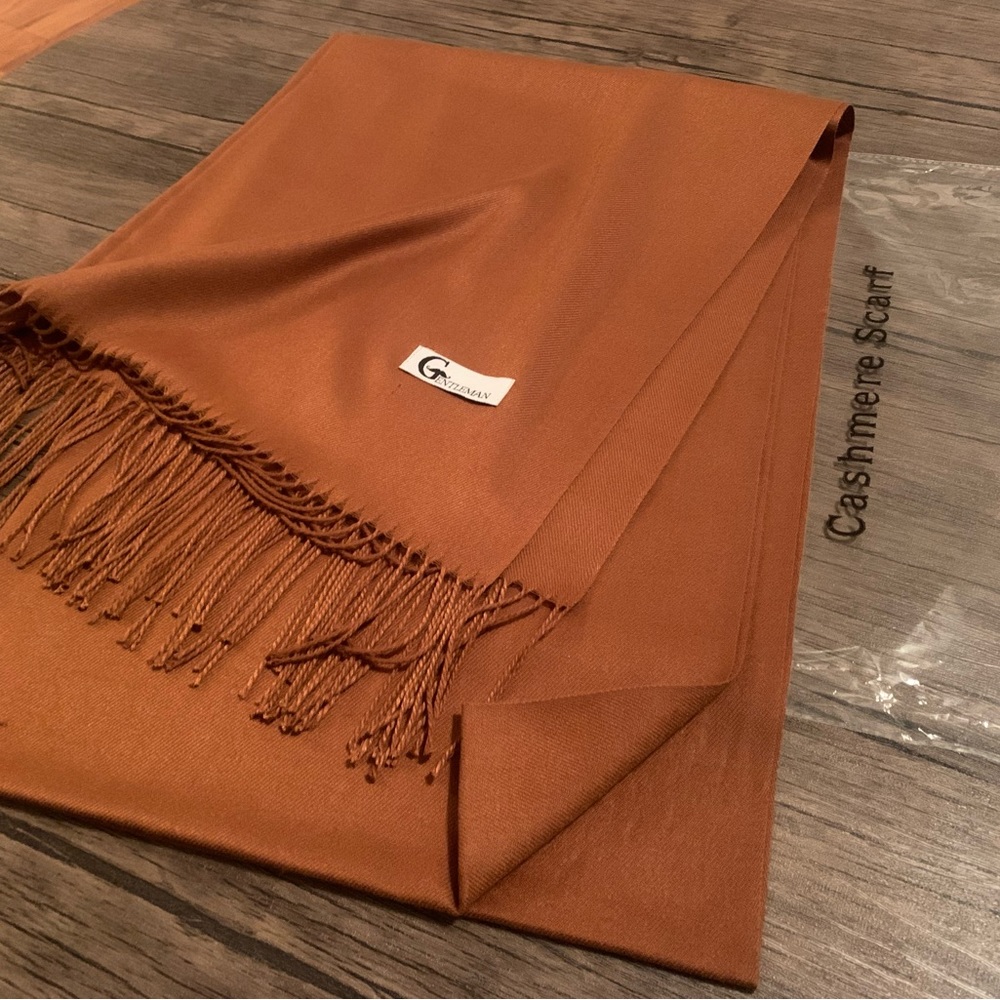 Gentleman Apparels Cashmere Scarf - Brown